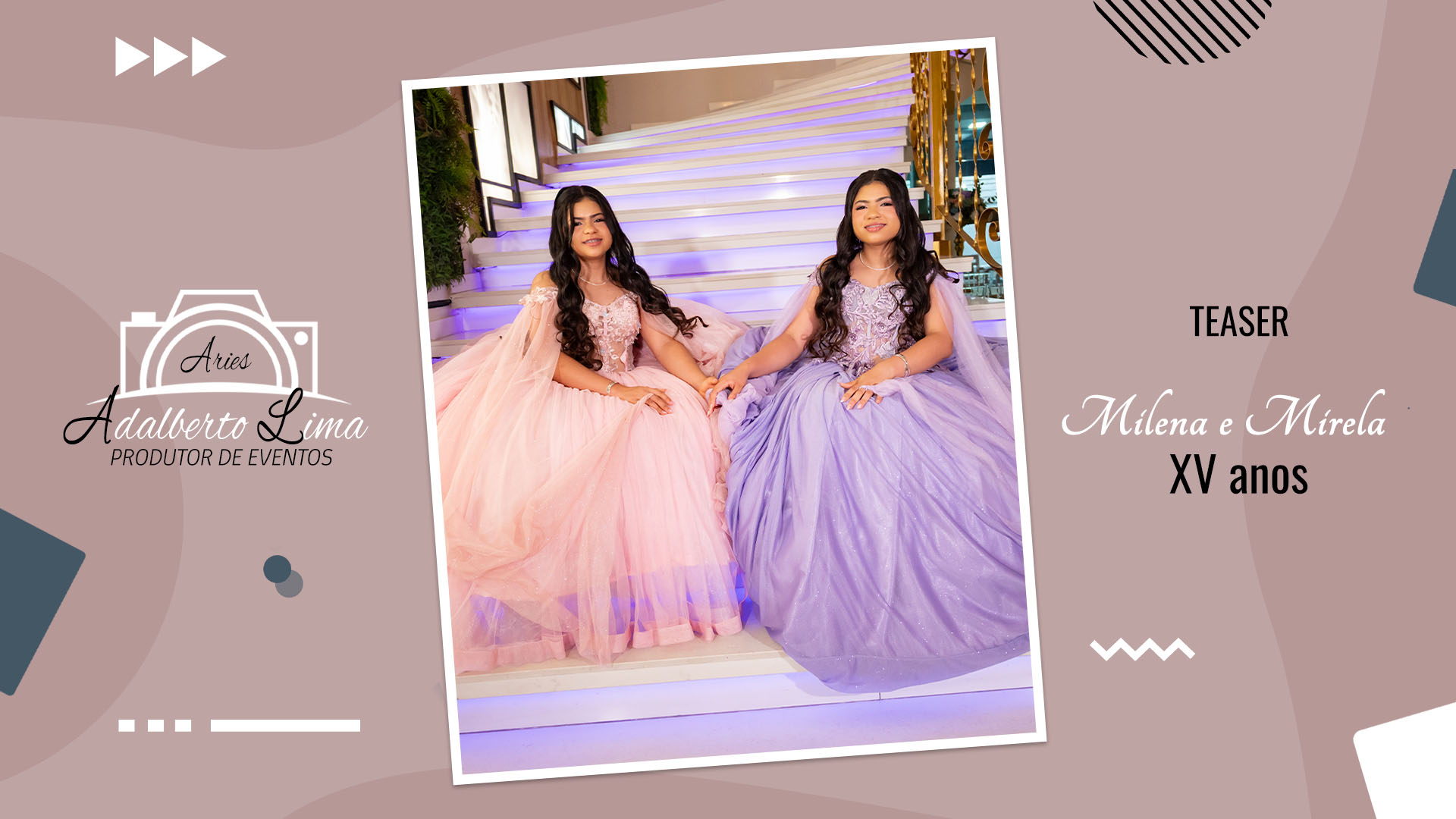 Teaser - Milena e Mirela 15 anos - 08.03.2026